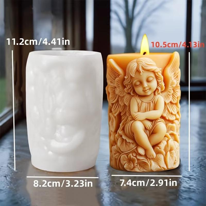Virgin Mary holding angel baby silicone mold Goddess with wings Angel candle mould Mary embracing Angel Cross Resin gypsum molds
Virgin Mary holding angel baby silicone mold Goddess with wings Angel candle mould Mary embracing Angel Cross Resin gypsum molds