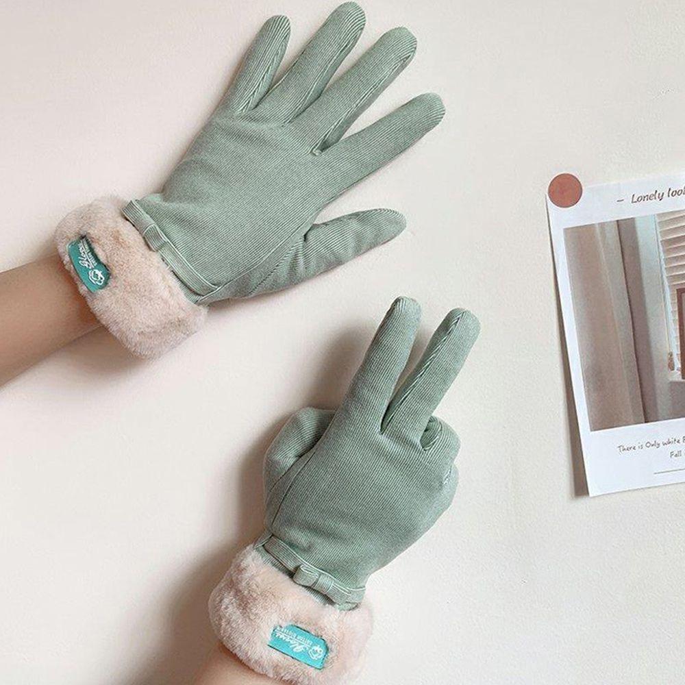 Tie Korean Style Gloves Driving Mitten Autumn Winter Female Gloves Full Finger Gloves
Tie Korean Style Gloves Driving Mitten Autumn Winter Female Gloves Full Finger Gloves
