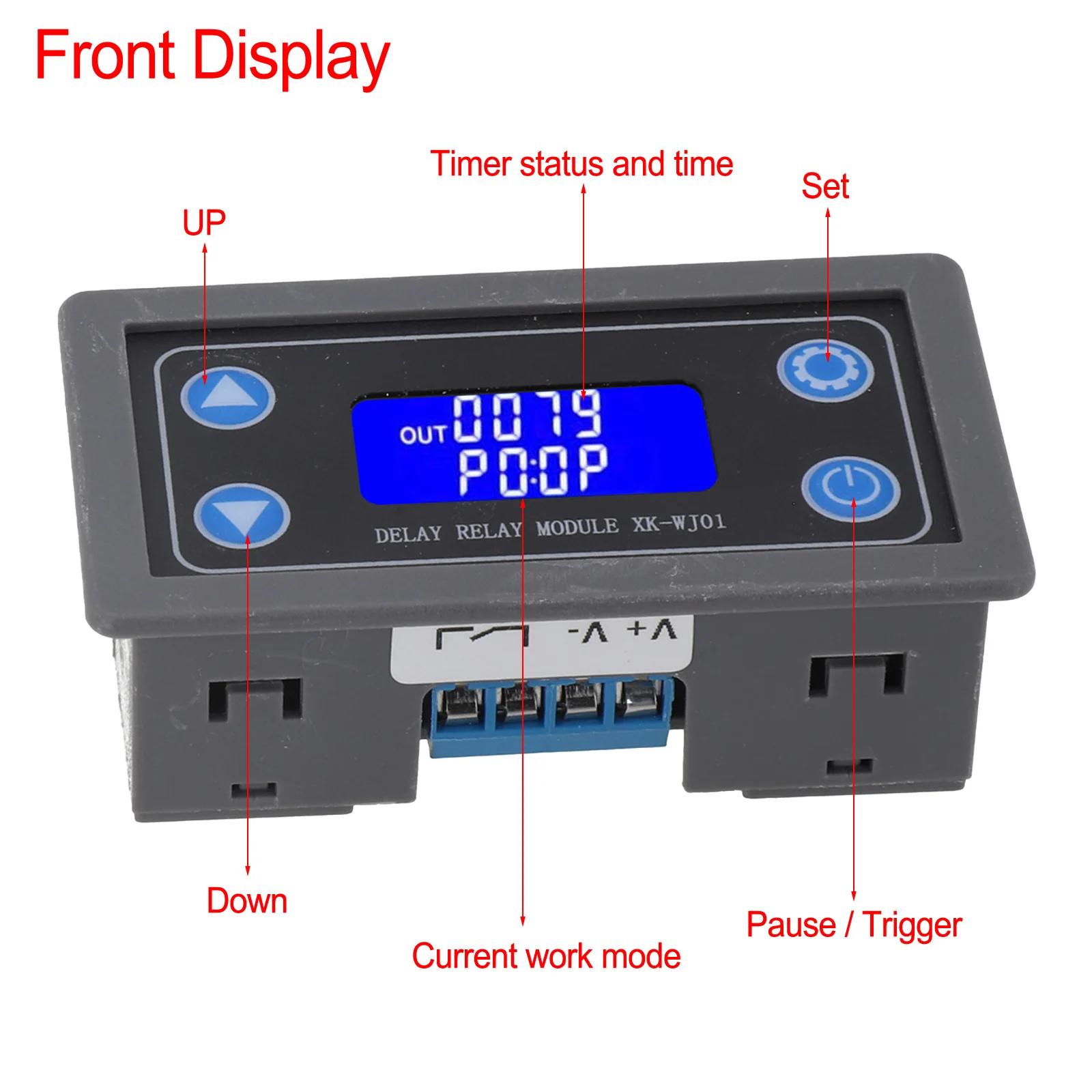 Time Delay Relay Module DC 12V Controller Board LCD Display Digital Timer Switch Adjustable Timing Relay Time Delay Switch золотий
Time Delay Relay Module DC 12V Controller Board LCD Display Digital Timer Switch Adjustable Timing Relay Time Delay Switch золотий