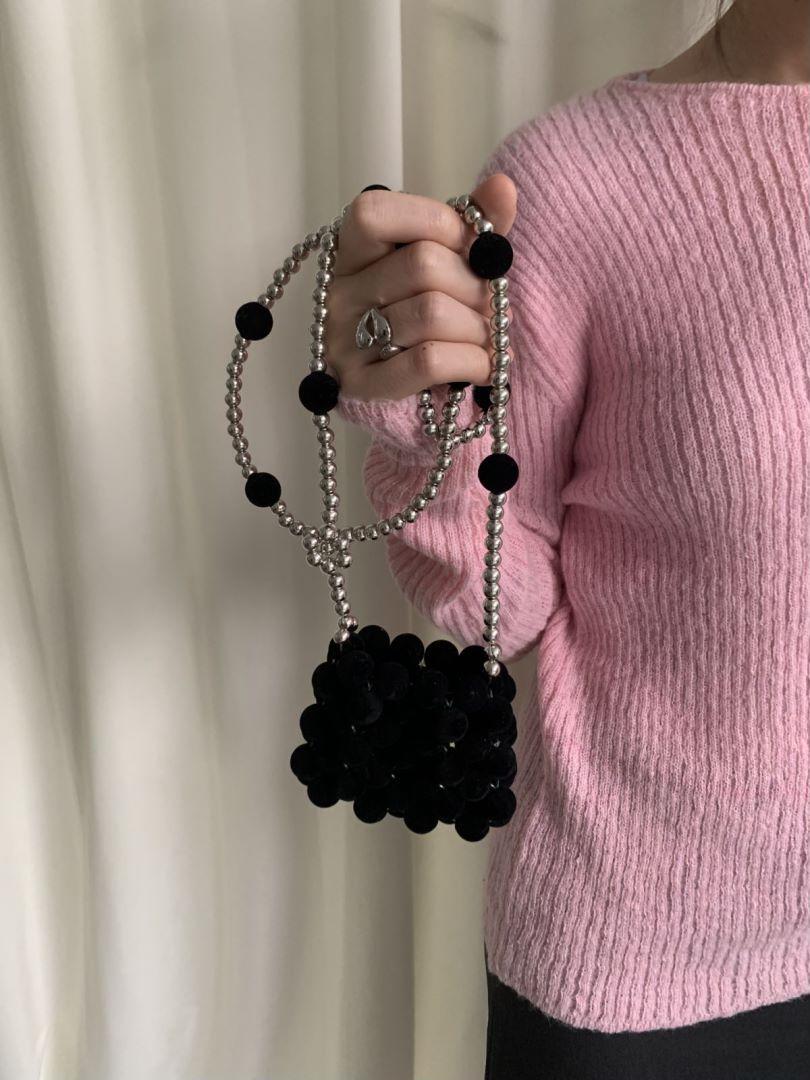 Сумка-мессенджер ручной работы из бисера ручной работы с матовыми бусинами в мини-цветовой гамме с одной цепочкой Xiaohongshu чёрный
Сумка-мессенджер ручной работы из бисера ручной работы с матовыми бусинами в мини-цветовой гамме с одной цепочкой Xiaohongshu чёрный