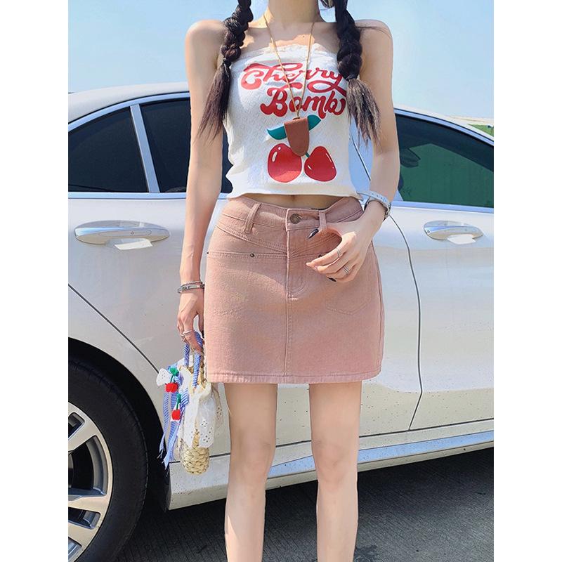 Spicy Girl High Waist Denim Midi Skirt - Retro A-line, Slimming, Anti-Exposure L
Spicy Girl High Waist Denim Midi Skirt - Retro A-line, Slimming, Anti-Exposure L