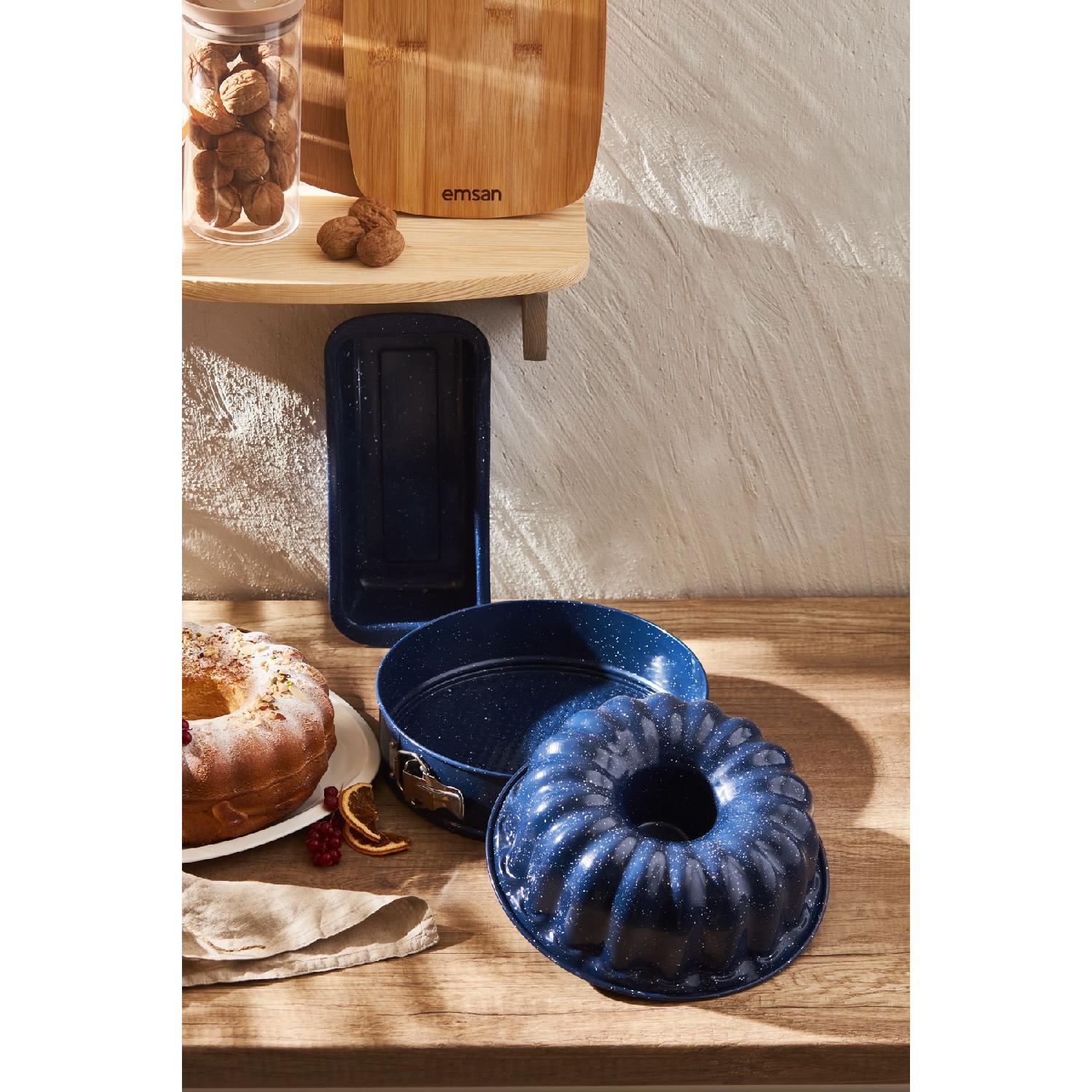 Набір Wellbake з 3 форм для торта Темно-синій
Набір Wellbake з 3 форм для торта Темно-синій