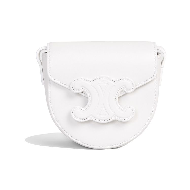 Celine Besace Cuir Triomphe Smooth Calfskin Saddle Bag Women Saddle Bag White 10J303DPQ-01BC Basic Set (Bag+Dust Bag)
Celine Besace Cuir Triomphe Smooth Calfskin Saddle Bag Women Saddle Bag White 10J303DPQ-01BC Basic Set (Bag+Dust Bag)