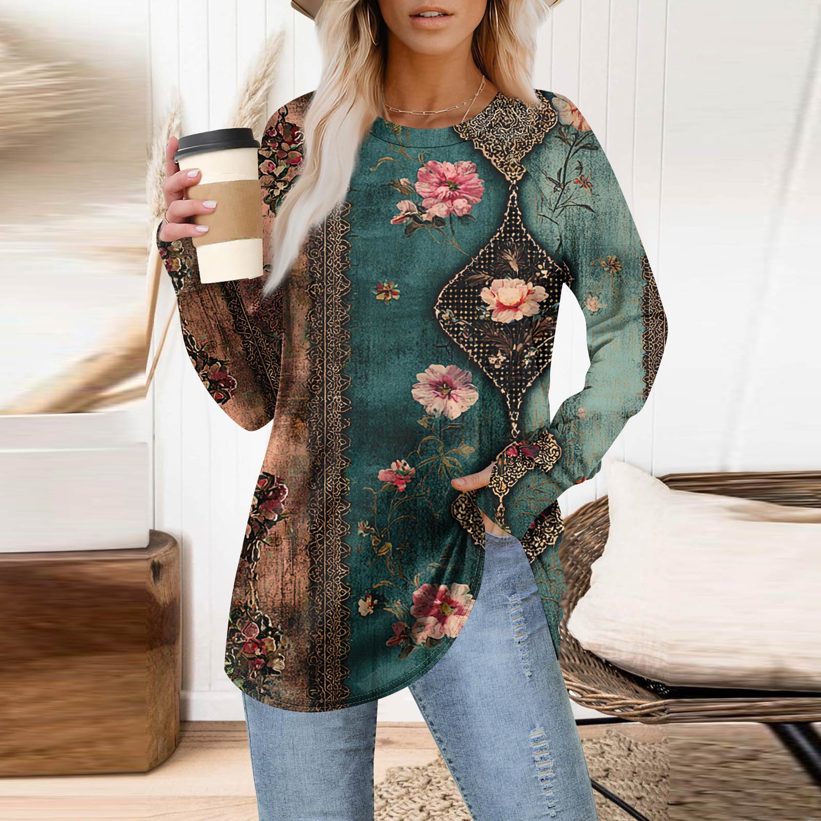 Женская толстовка большого размера с графическим принтом, длинный рукав, спущенное плечо, круглая рубашка, топы, винтажная одежда XL тёмно-синий
Женская толстовка большого размера с графическим принтом, длинный рукав, спущенное плечо, круглая рубашка, топы, винтажная одежда XL тёмно-синий