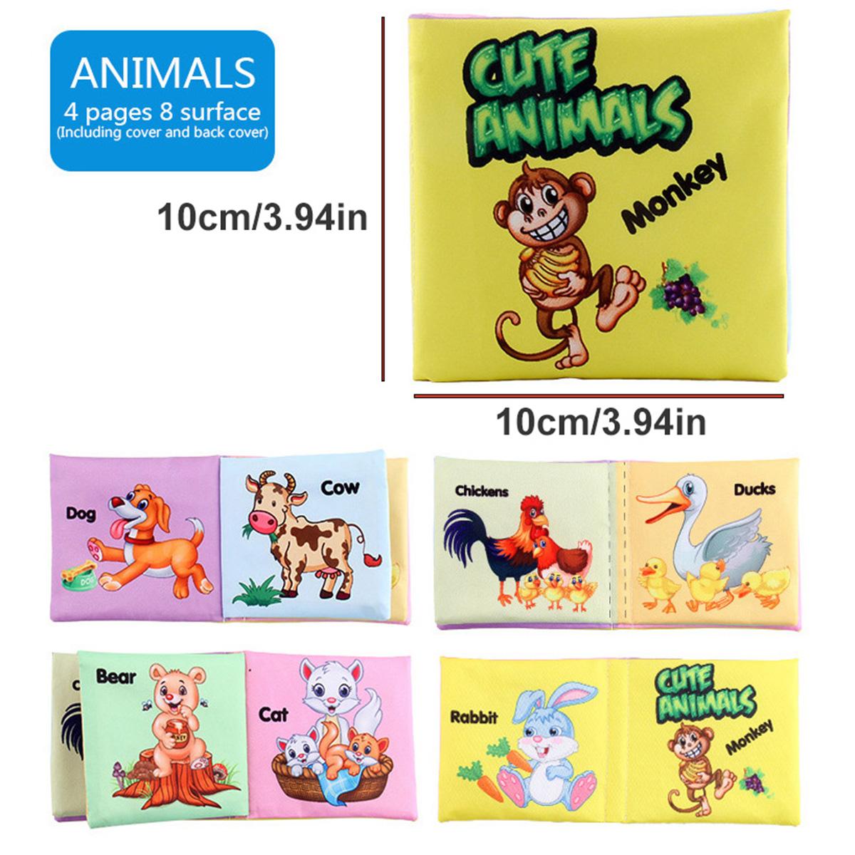 1pc Baby Cloth Books Enlightenment Early Educational Toys Kids Fruits Animal Numbers Food Cognitive Book for Toddlers 0-72 Month
1pc Baby Cloth Books Enlightenment Early Educational Toys Kids Fruits Animal Numbers Food Cognitive Book for Toddlers 0-72 Month
