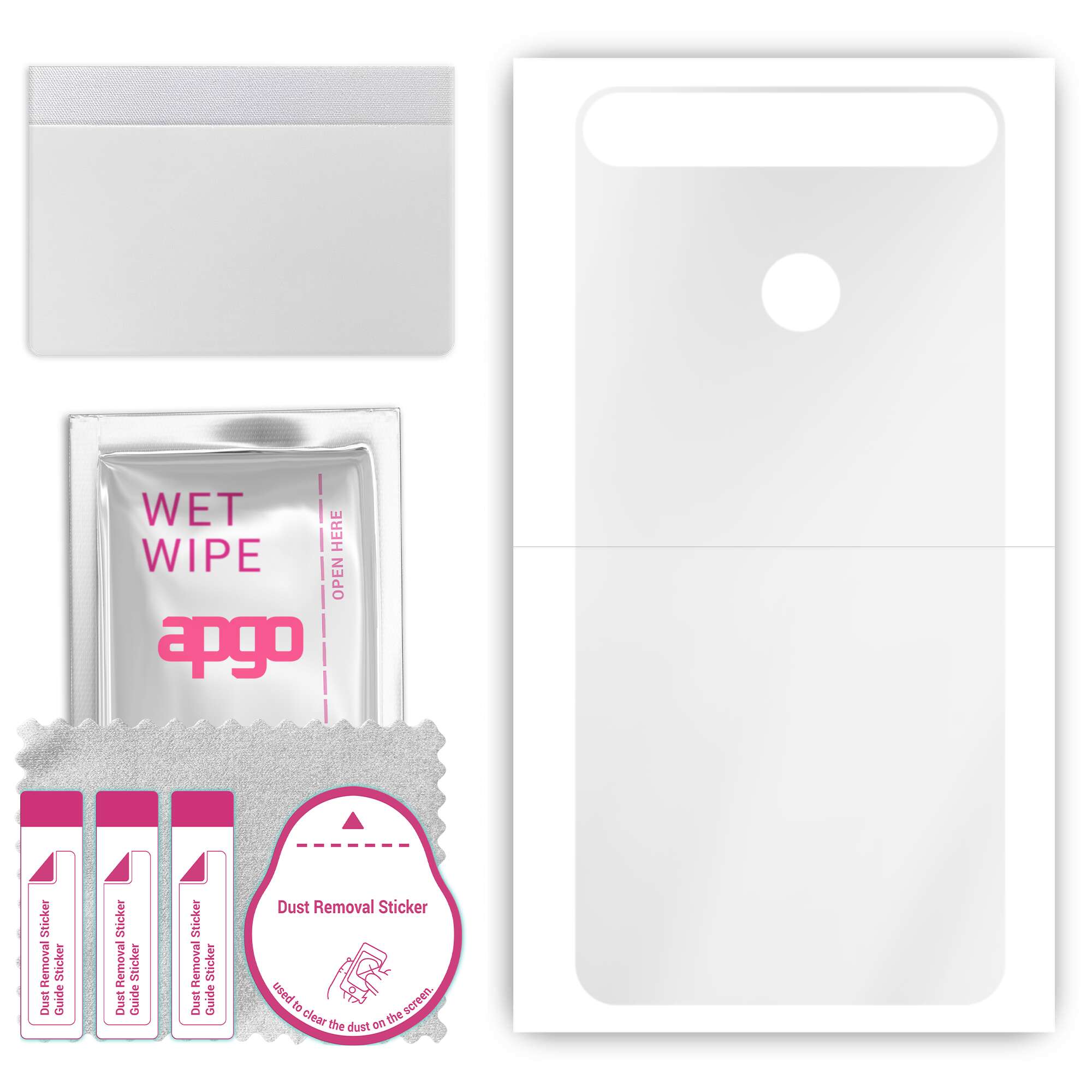 apgo Ultra Clear Protective Skin Sticker for the back compatible with Huawei nova, Wrap Film, Hydrogel Film, Flexible, Soft TPU with positioning layer
apgo Ultra Clear Protective Skin Sticker for the back compatible with Huawei nova, Wrap Film, Hydrogel Film, Flexible, Soft TPU with positioning layer