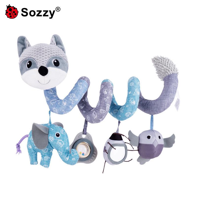 Sozzy Fox Stroller Hanging Toy: Baby Music Rattle Bed Accessory
Sozzy Fox Stroller Hanging Toy: Baby Music Rattle Bed Accessory