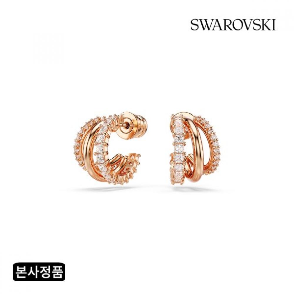 Міні-сережки-кільця Swarovski Рожеве золото 5698702 5698702_earring
Міні-сережки-кільця Swarovski Рожеве золото 5698702 5698702_earring