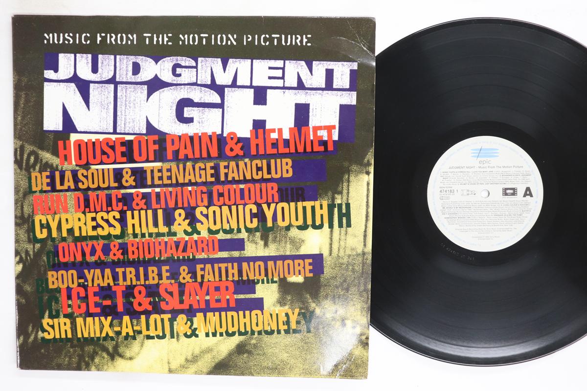 LP Record VARIOUS Judgment Night 4741831 EPIC 1993 Europe Soundtracks Musicals Used
LP Record VARIOUS Judgment Night 4741831 EPIC 1993 Europe Soundtracks Musicals Used