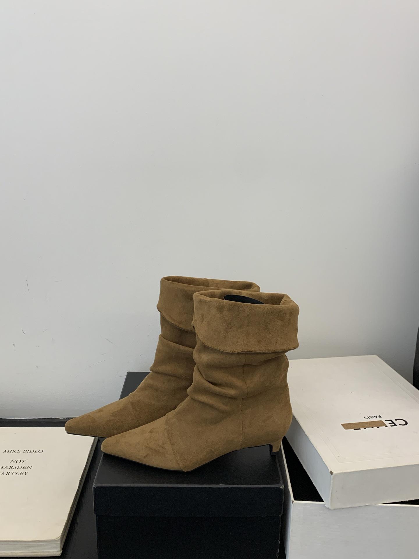 Maillard Boots Wasteland Wind Pointed Mid Tube Wide Leg Vintage French Pleated Pile Boots Cowboy Western Boots 39 коричневий
Maillard Boots Wasteland Wind Pointed Mid Tube Wide Leg Vintage French Pleated Pile Boots Cowboy Western Boots 39 коричневий