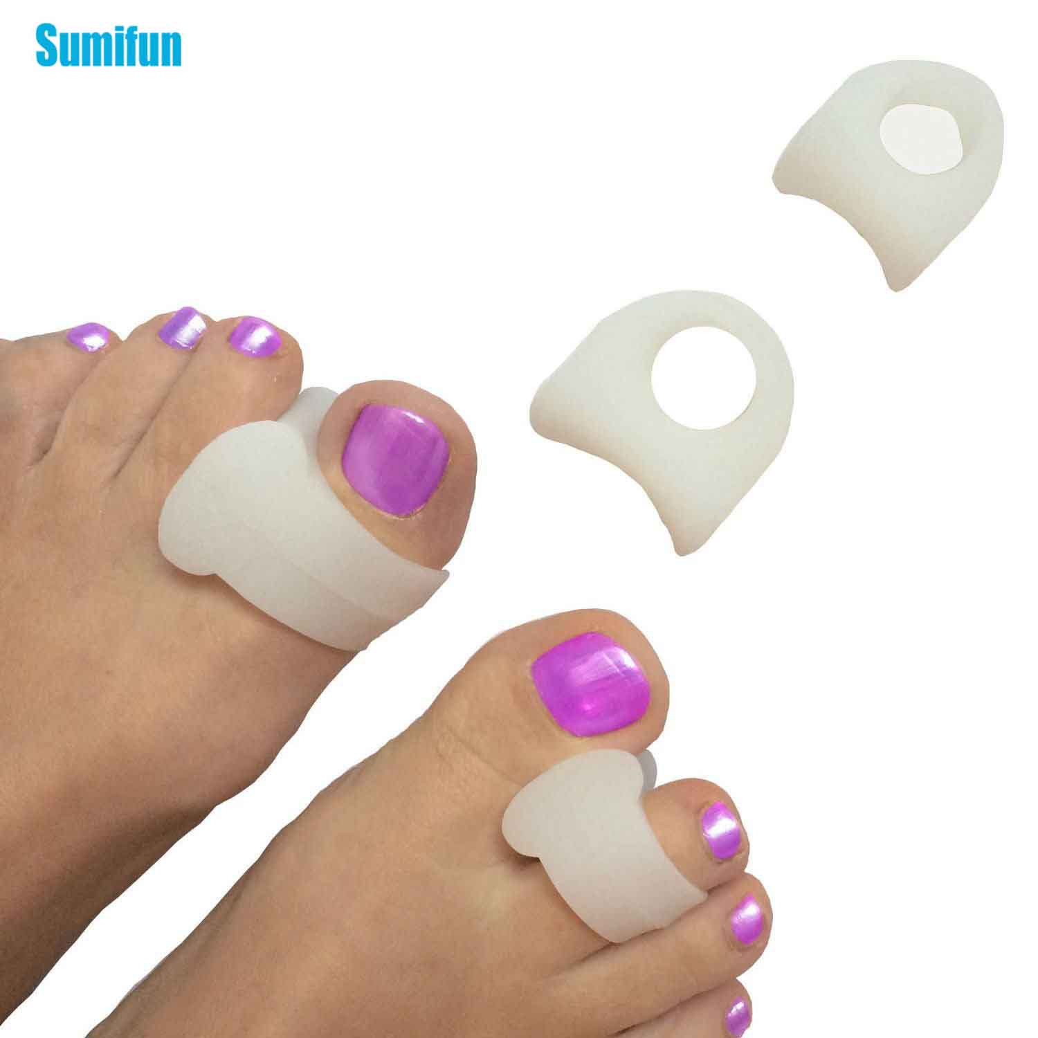 Sumifun 1 пара белых силиконовых корректоров для большого пальца, разделитель пальцев S белый
Sumifun 1 пара белых силиконовых корректоров для большого пальца, разделитель пальцев S белый