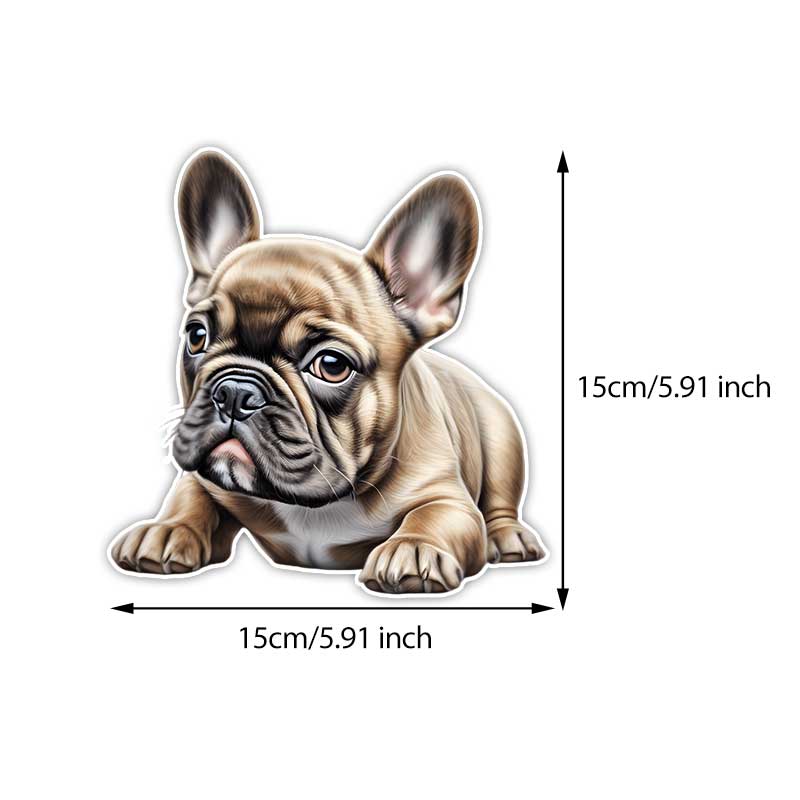 Black & white French Bulldog Car Stickers Waterproof Vinyl Decals Auto Body Window Bumper Decor Motorcycle Helmet Stickers TM235 C-15cm Longest Side
Black & white French Bulldog Car Stickers Waterproof Vinyl Decals Auto Body Window Bumper Decor Motorcycle Helmet Stickers TM235 C-15cm Longest Side