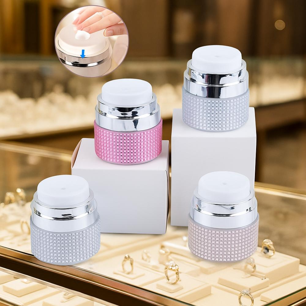 15ml Cosmetic Cream Bottle Vacuum Pump Face Cream Dispenser Lotion Storage Container чорний
15ml Cosmetic Cream Bottle Vacuum Pump Face Cream Dispenser Lotion Storage Container чорний