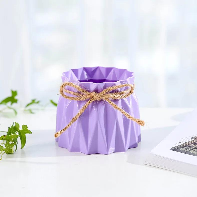 Nordic Modern Vase Imitation Ceramic Plastic Vase for Wedding Birthday Art Home Living Room Decoration Flower Arrangement фиолетовый
Nordic Modern Vase Imitation Ceramic Plastic Vase for Wedding Birthday Art Home Living Room Decoration Flower Arrangement фиолетовый