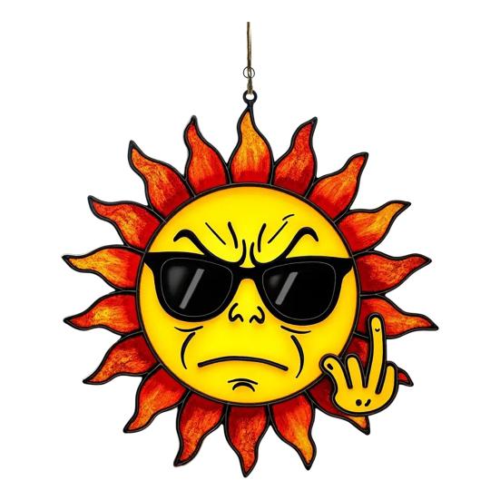 Yousheng подвесной кулон в виде ловца солнца на средний палец с шнурком, легко подвешиваемый ловец солнца, украшение на окно, внутреннее и наружное украшение F
Yousheng подвесной кулон в виде ловца солнца на средний палец с шнурком, легко подвешиваемый ловец солнца, украшение на окно, внутреннее и наружное украшение F