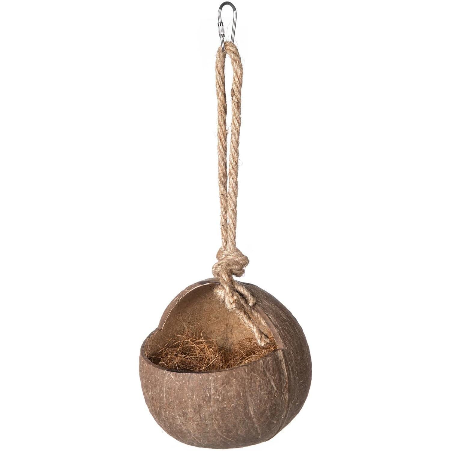 Bird Nest Coconut Bird House Small Bird House Small Animal House Hideaway Coconut Shell Natural Material Nest Box Bird Bed Bird Supplies Parakeet Toy светло-коричневого
Bird Nest Coconut Bird House Small Bird House Small Animal House Hideaway Coconut Shell Natural Material Nest Box Bird Bed Bird Supplies Parakeet Toy светло-коричневого