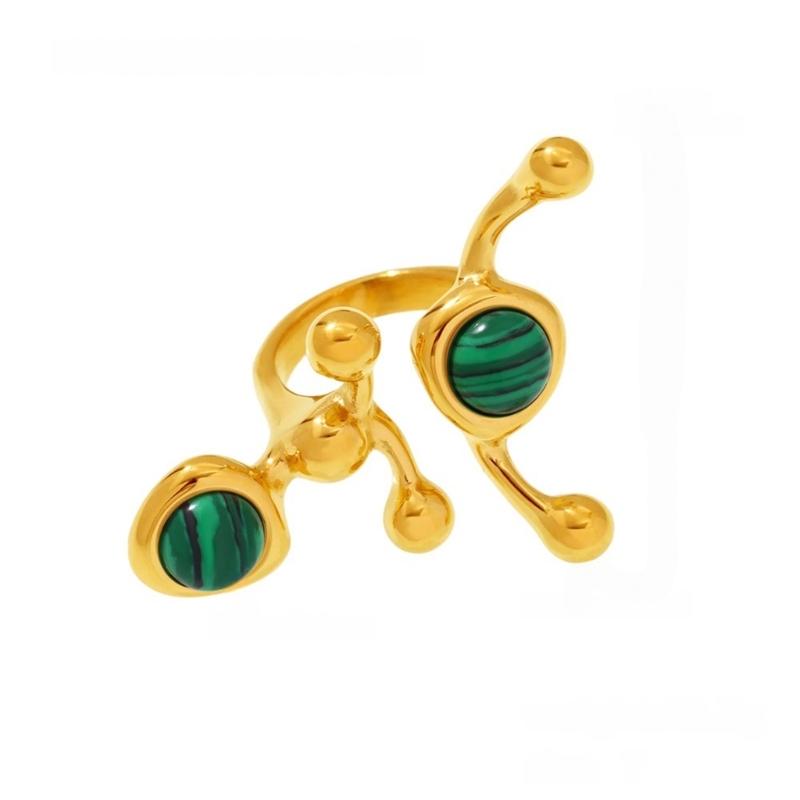 Modern C Shape Natural Mineral Ring Sturdy Stainless Alloy Construction 8 Distinct Styles Slim Profile Size 7
Modern C Shape Natural Mineral Ring Sturdy Stainless Alloy Construction 8 Distinct Styles Slim Profile Size 7