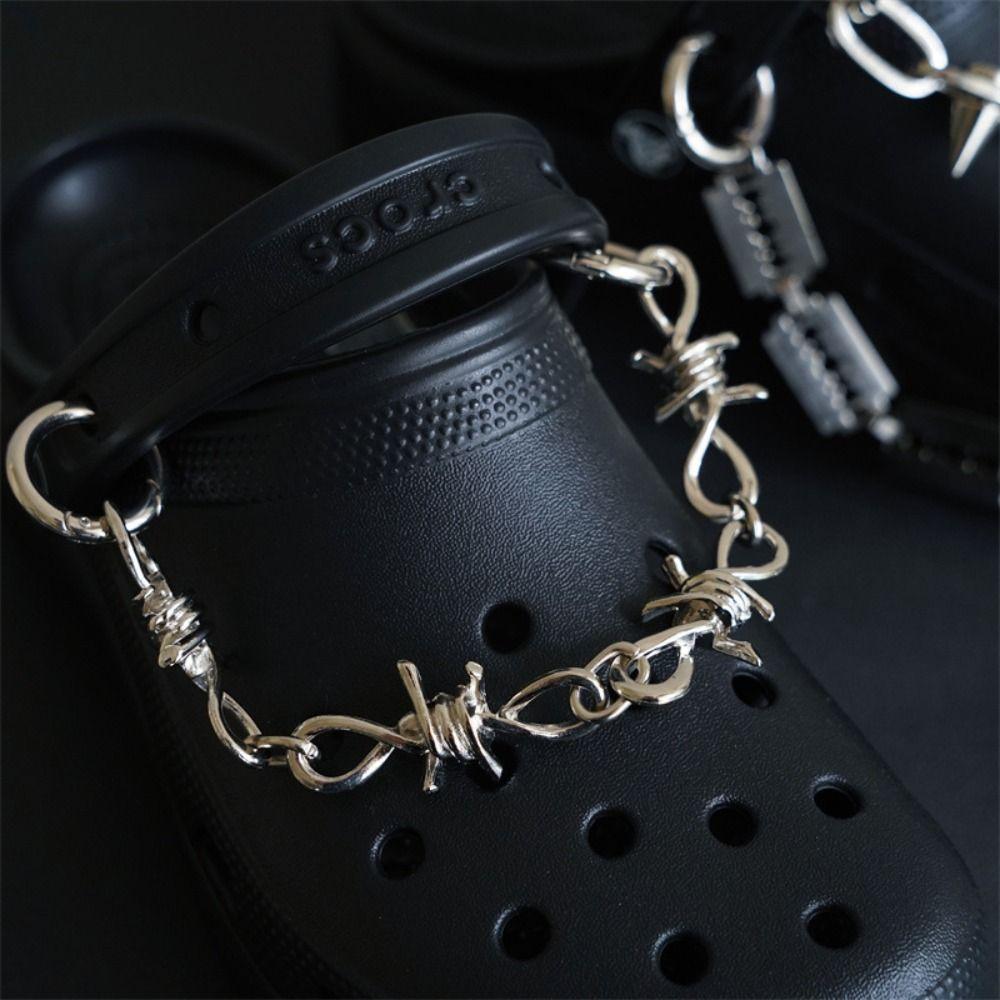 Clogs Buckle Summer Shoe Buckle Shoe Accessories Shoe Charms Metal Shoe Chain DIY Shoe Decorations C
Clogs Buckle Summer Shoe Buckle Shoe Accessories Shoe Charms Metal Shoe Chain DIY Shoe Decorations C