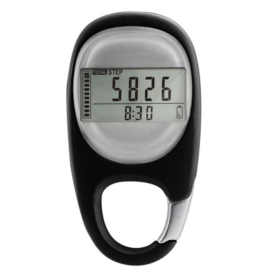 3D счетчик шагов Простой шагомер для ходьбы с карабином Точный трекер шагов чёрный
3D счетчик шагов Простой шагомер для ходьбы с карабином Точный трекер шагов чёрный