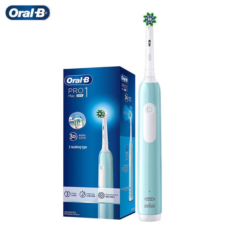 Oral-B Pro1Max 3D Sonic Electric Toothbrush
Oral-B Pro1Max 3D Sonic Electric Toothbrush