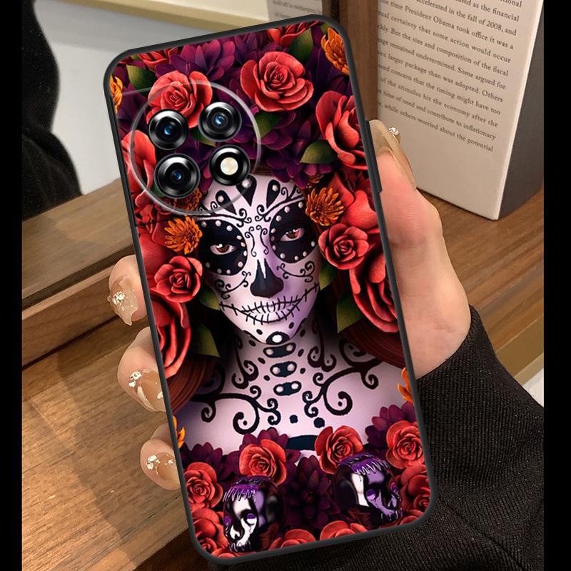 Mexican Skull Girl Tattooed Art Case For OnePlus 15R 13R 13T 12R 15 13 12 11 10 Pro 10T Nord CE 3 4 Lite N20 N30 Nord 5 Cover OnePlus 10T
Mexican Skull Girl Tattooed Art Case For OnePlus 15R 13R 13T 12R 15 13 12 11 10 Pro 10T Nord CE 3 4 Lite N20 N30 Nord 5 Cover OnePlus 10T