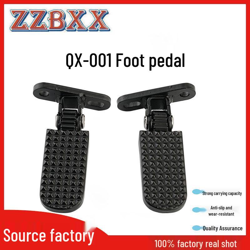 Electric & Motorcycle Aluminum Foot Pegs QX-001: Rear Seat Footrests & Pedals чорний
Electric & Motorcycle Aluminum Foot Pegs QX-001: Rear Seat Footrests & Pedals чорний
