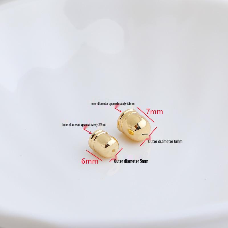 Медная основа с покрытием 14K Gold-Filled, наконечник-колпачок и коннектор для кистей или шнуров 10 pieces 14K gold 5*6mm round tassel cap
Медная основа с покрытием 14K Gold-Filled, наконечник-колпачок и коннектор для кистей или шнуров 10 pieces 14K gold 5*6mm round tassel cap