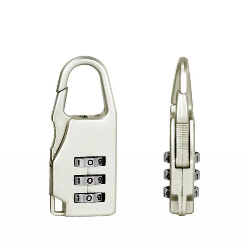 Mini 3 Digit Dial Password Lock Combination Code Padlock Travel Suitcase Padlock Diary Protector Security Tool Locker білий
Mini 3 Digit Dial Password Lock Combination Code Padlock Travel Suitcase Padlock Diary Protector Security Tool Locker білий