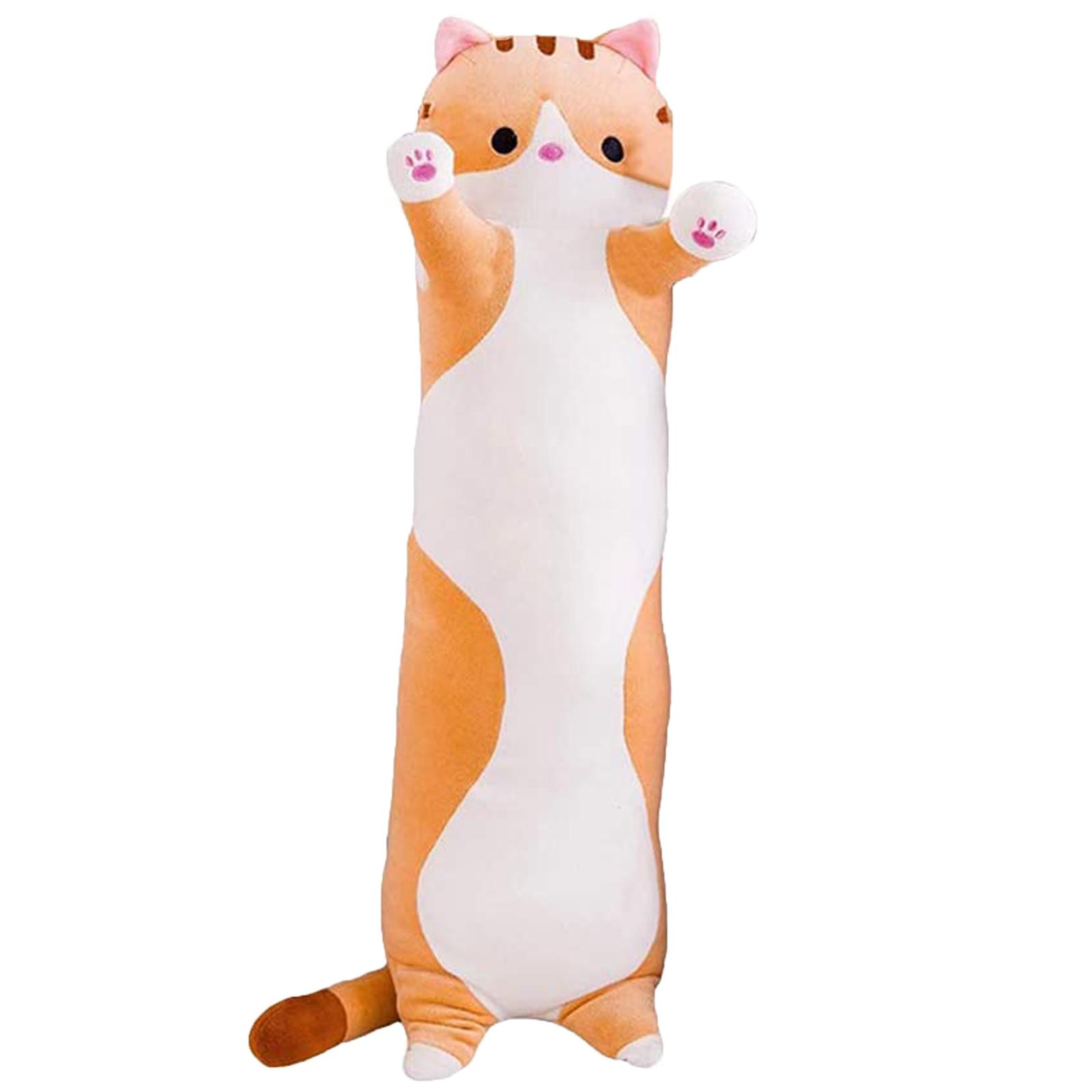 Long Plush Cat Body Pillow Soft Stuffed Animal Toy Large Size Cat Shaped Cushion for Home Bedroom Sofa Decoration and Comfort S коричневый
Long Plush Cat Body Pillow Soft Stuffed Animal Toy Large Size Cat Shaped Cushion for Home Bedroom Sofa Decoration and Comfort S коричневый