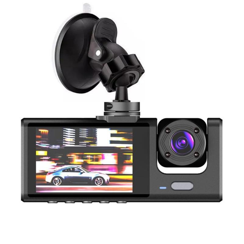 360 Coverage Car Dashcam Triple Lens Auto Cycle Recording Heavy Duty Rear View Recorder For Front Cabin Rear Monitoring 1
360 Coverage Car Dashcam Triple Lens Auto Cycle Recording Heavy Duty Rear View Recorder For Front Cabin Rear Monitoring 1