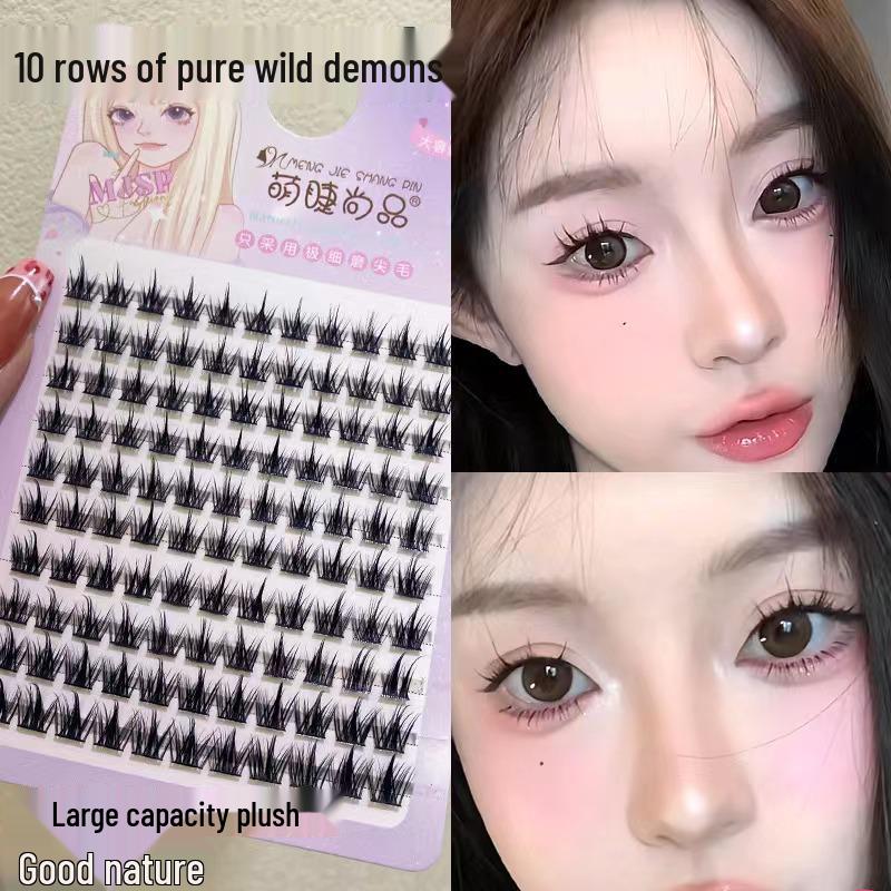 Mengjie Shangpin Natural Thick 10-Row Large Capacity False Eyelashes 13mm Big Capacity Little Devil
Mengjie Shangpin Natural Thick 10-Row Large Capacity False Eyelashes 13mm Big Capacity Little Devil