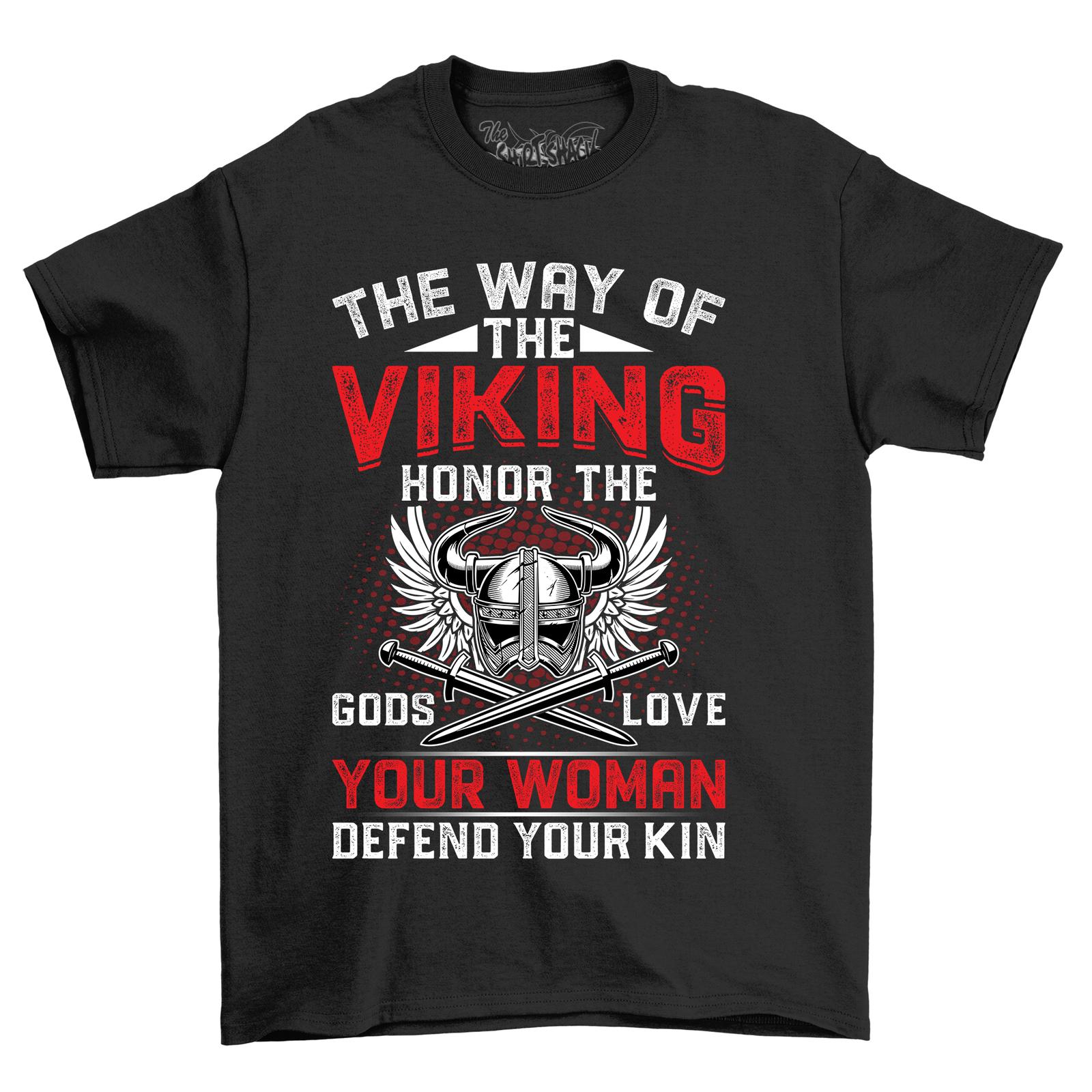 The Way Of The Viking Honor The Gods Funny T-Shirt Mens Womens Tees Top for Viking Warriors! Unisex S
The Way Of The Viking Honor The Gods Funny T-Shirt Mens Womens Tees Top for Viking Warriors! Unisex S