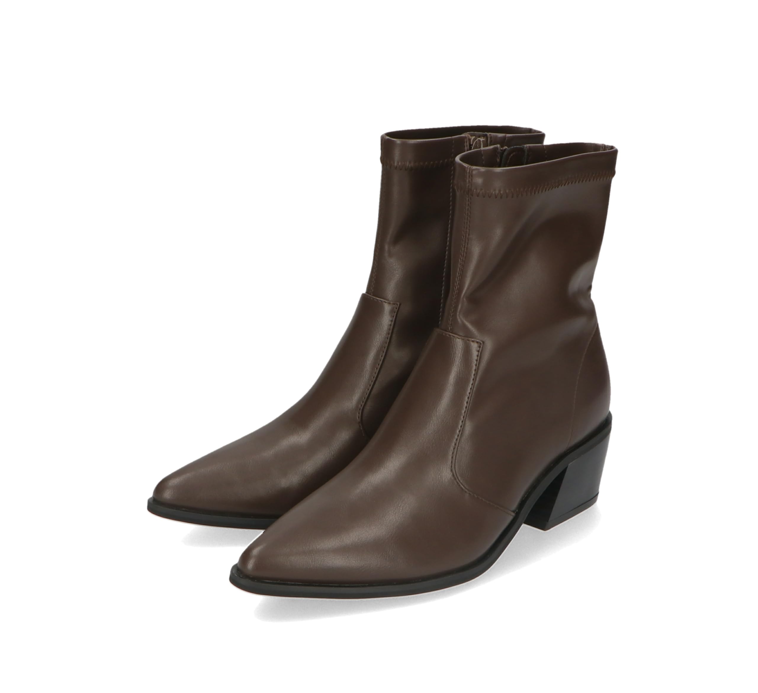 Oriental Traffic Short Pointed Stretch Side Thick cm Women s Boots, Toe, Simple, Material, Soft, Zipper, Heel, Stable, 31424, Brown, 23.0~23.5
Oriental Traffic Short Pointed Stretch Side Thick cm Women s Boots, Toe, Simple, Material, Soft, Zipper, Heel, Stable, 31424, Brown, 23.0~23.5