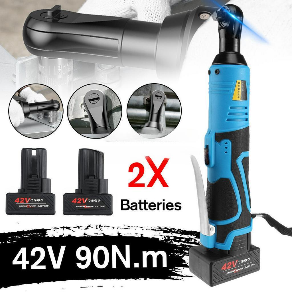 Беспроводная трещотка 42 В 3/8 Аккумуляторный электрический гайковерт Строительные леса 90 Н·м Угловой гайковерт Инструмент с комплектом зарядного устройства
Беспроводная трещотка 42 В 3/8 Аккумуляторный электрический гайковерт Строительные леса 90 Н·м Угловой гайковерт Инструмент с комплектом зарядного устройства