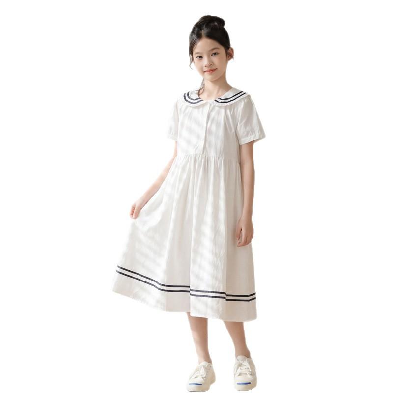 Girls Fashionable Cotton Dress for Summer, Simple and Elegant White Children s Dress 120cm белый
Girls Fashionable Cotton Dress for Summer, Simple and Elegant White Children s Dress 120cm белый