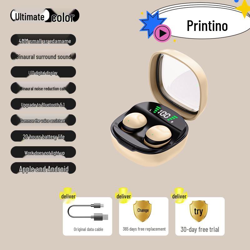 Сверхмаленькие беспроводные Bluetooth-наушники MINI13-X, долго носятся, невидимые
Сверхмаленькие беспроводные Bluetooth-наушники MINI13-X, долго носятся, невидимые