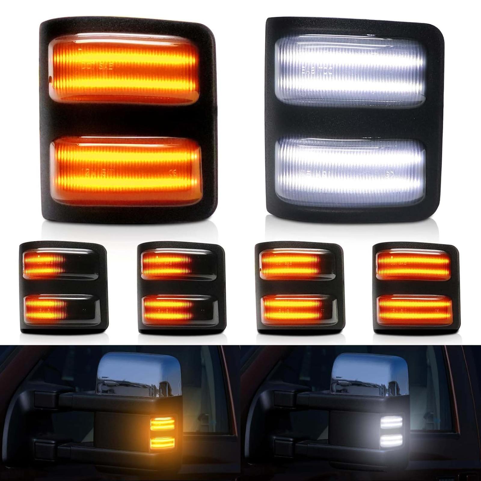 2 шт. сигнал поворота Switchback для 2008-2016 F250 F350 Super Duty боковые габаритные огни зеркала заднего вида янтарно-белые ходовые огни
2 шт. сигнал поворота Switchback для 2008-2016 F250 F350 Super Duty боковые габаритные огни зеркала заднего вида янтарно-белые ходовые огни