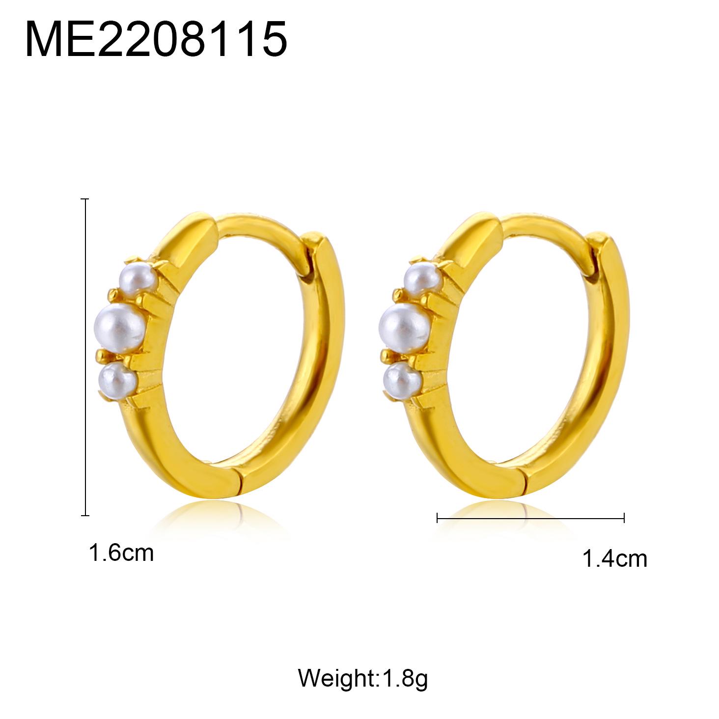 Elegant Pearl Zircon Earrings: 2023 Trendy Design, Light Luxury Niche, Stainless Steel Studs 18K
Elegant Pearl Zircon Earrings: 2023 Trendy Design, Light Luxury Niche, Stainless Steel Studs 18K