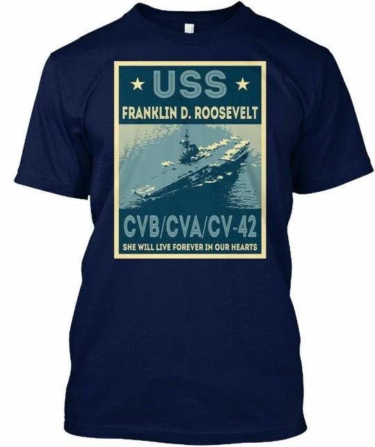 Uss Franklin D. Roosevelt Cv-42 Cvb/ Cva/cv-42 She T shirt Made in USA S-5XL 2XL
Uss Franklin D. Roosevelt Cv-42 Cvb/ Cva/cv-42 She T shirt Made in USA S-5XL 2XL