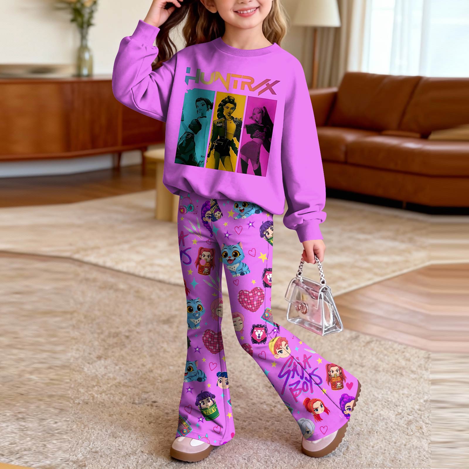 Infant Newborn Baby Girls Boys Loose Print T-shirt+Pants Print Outfits Set 130
Infant Newborn Baby Girls Boys Loose Print T-shirt+Pants Print Outfits Set 130