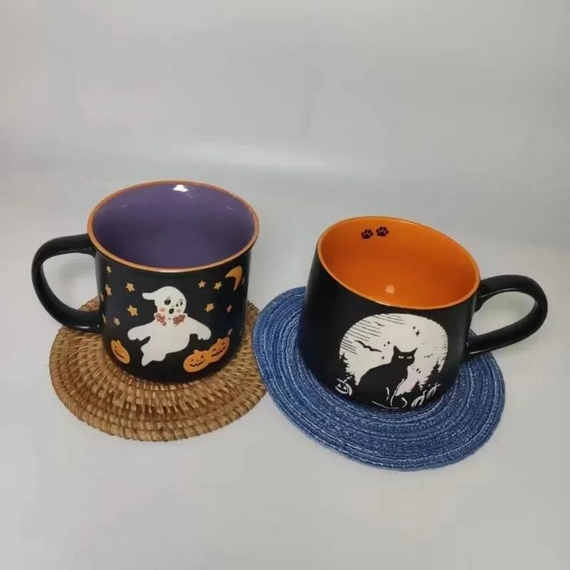 Kawaii Halloween Series Action Figure Toy Cartoon Cat Pumpkin Керамическая кружка Anime Kitty Cup Подарки на день рождения Дети Посуда для питья 401-500ml
Kawaii Halloween Series Action Figure Toy Cartoon Cat Pumpkin Керамическая кружка Anime Kitty Cup Подарки на день рождения Дети Посуда для питья 401-500ml