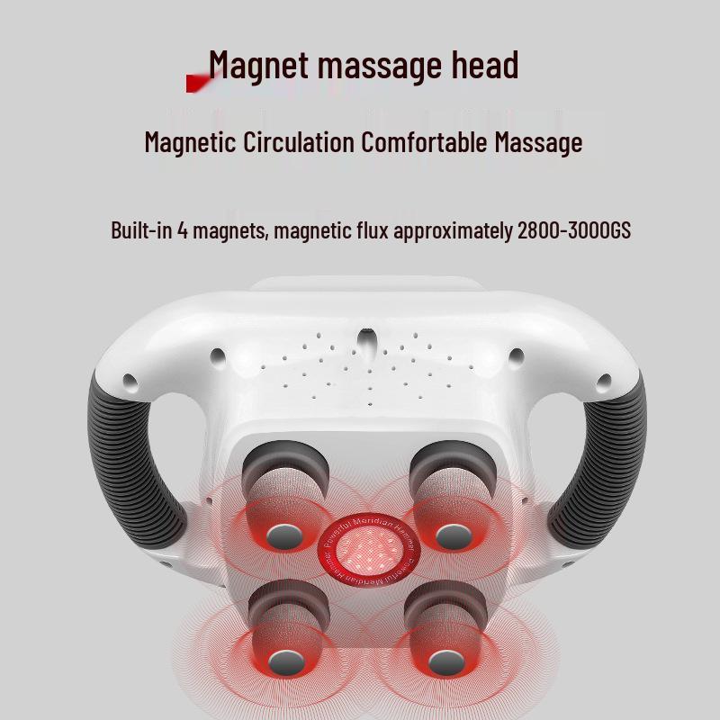 Electric Handheld Full-Body Muscle Massager with Multi-Head Attachments 285 x 180 x 170 mm білий
Electric Handheld Full-Body Muscle Massager with Multi-Head Attachments 285 x 180 x 170 mm білий