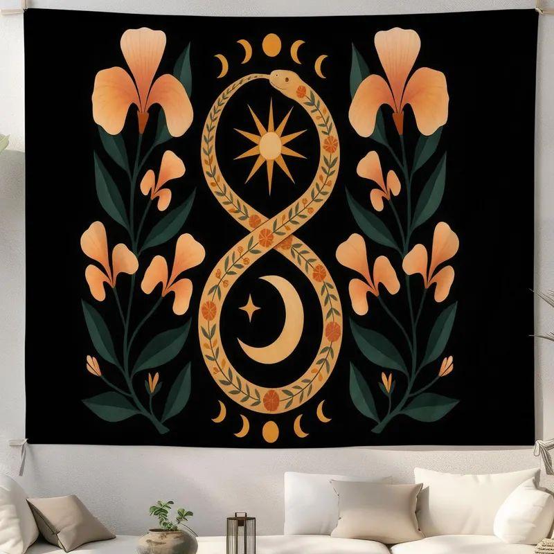 Tapestry hippie Bohemia 75x100 чёрный
Tapestry hippie Bohemia 75x100 чёрный