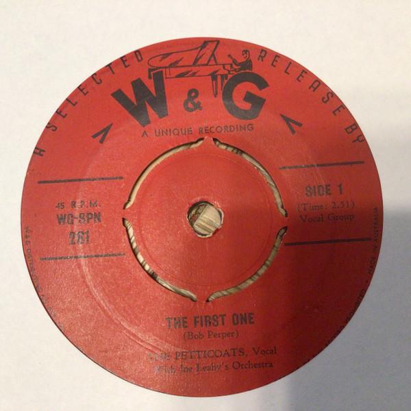 7inch Record PETTICOATS The First One WCSPN W G 1957 Australia Jazz Used
7inch Record PETTICOATS The First One WCSPN W G 1957 Australia Jazz Used