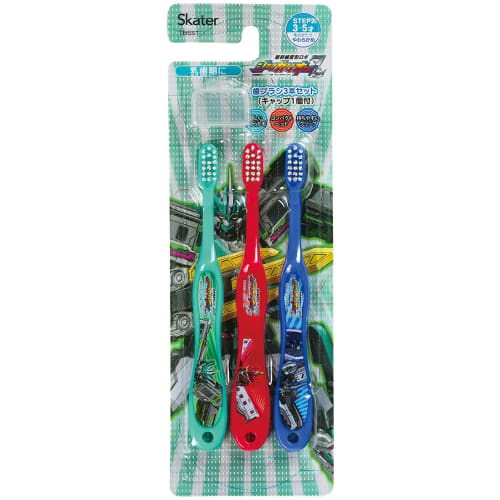 Skater toothbrush for kindergarteners 3-5 years old soft 3 pieces Shinkalion Z 14cm TB5ST-A
Skater toothbrush for kindergarteners 3-5 years old soft 3 pieces Shinkalion Z 14cm TB5ST-A