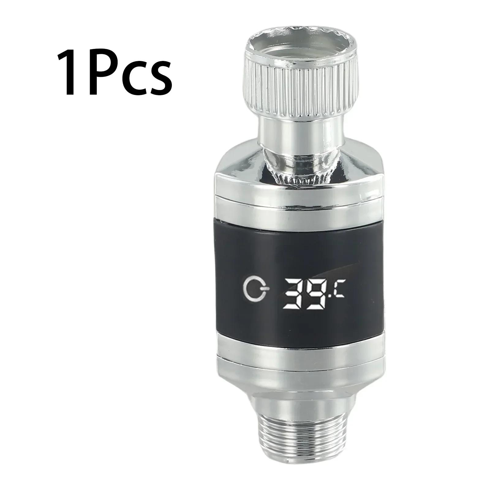 1pc Shower Water Temperature Monitor Electricity Home LED Display Shower Faucets Water Thermometer Bathing Temperature Meter срібний
1pc Shower Water Temperature Monitor Electricity Home LED Display Shower Faucets Water Thermometer Bathing Temperature Meter срібний