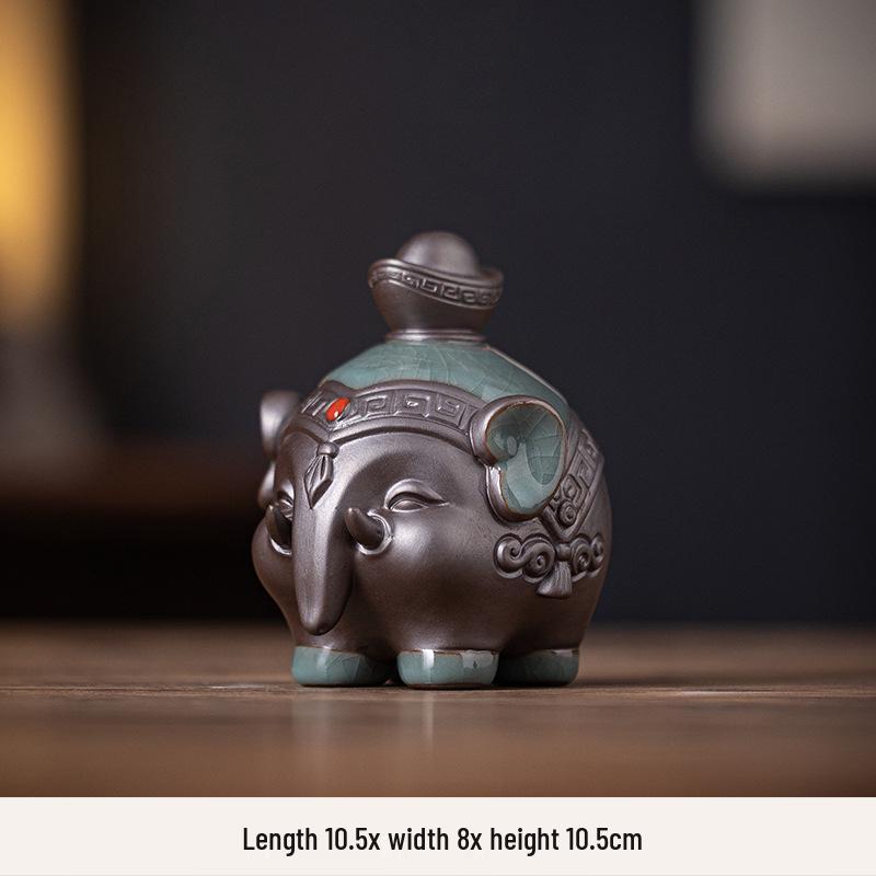 Керамические фигурки слонов - приносящий богатство домашний декор для гостиной, винного шкафа или фойе.
Керамические фигурки слонов - приносящий богатство домашний декор для гостиной, винного шкафа или фойе.