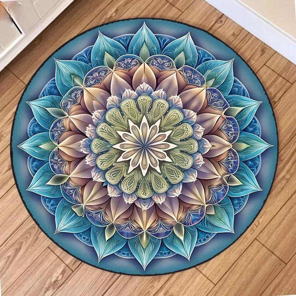 Datura Pattern Round Carpet Circle Rugs For Living Room Bedroom Computer Chair Sponge Cushion Washable Floor Mat Home Decor Diameter 60cm
Datura Pattern Round Carpet Circle Rugs For Living Room Bedroom Computer Chair Sponge Cushion Washable Floor Mat Home Decor Diameter 60cm
