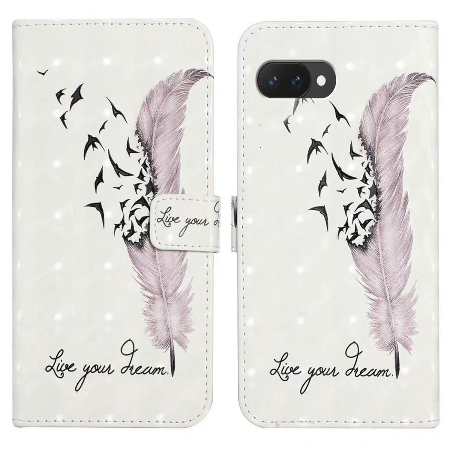 For Google Pixel 9a Case 3D Creative Pattern PU Leather Stand Phone Cover J
For Google Pixel 9a Case 3D Creative Pattern PU Leather Stand Phone Cover J