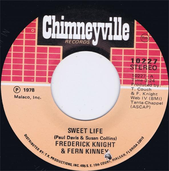 7-дюймовая пластинка FREDERICK KNIGHT FERN KINNEY Sweet Life Tonights The Night 10227 Chimneyville Re 1978 US SoulFunk Б/у
7-дюймовая пластинка FREDERICK KNIGHT FERN KINNEY Sweet Life Tonights The Night 10227 Chimneyville Re 1978 US SoulFunk Б/у